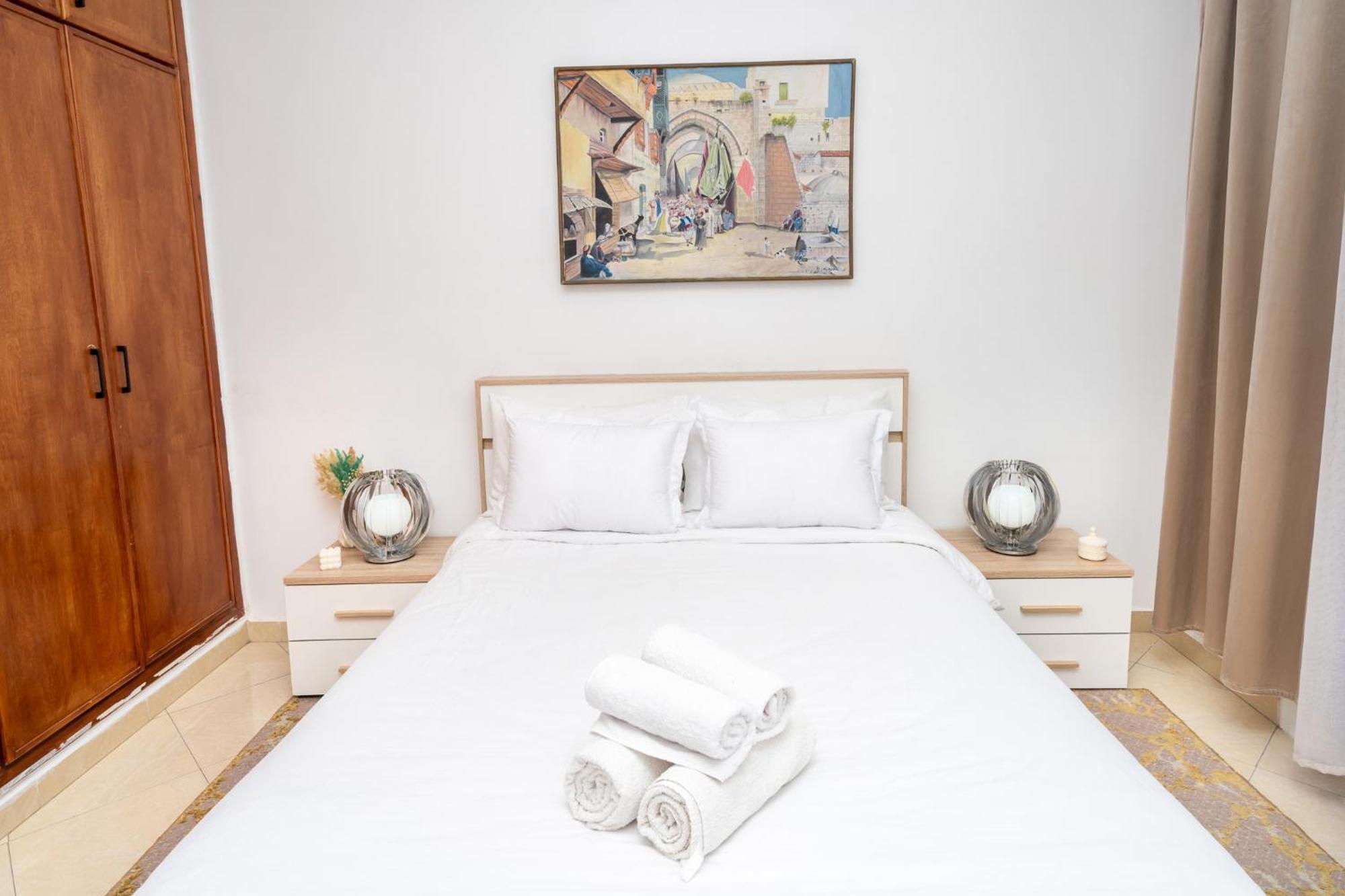 טנג'יר Appartement 2 Chambres Pres De La Corniche מראה חיצוני תמונה