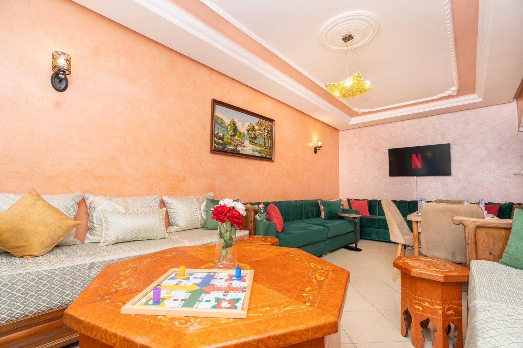 טנג'יר Appartement 2 Chambres Pres De La Corniche מראה חיצוני תמונה