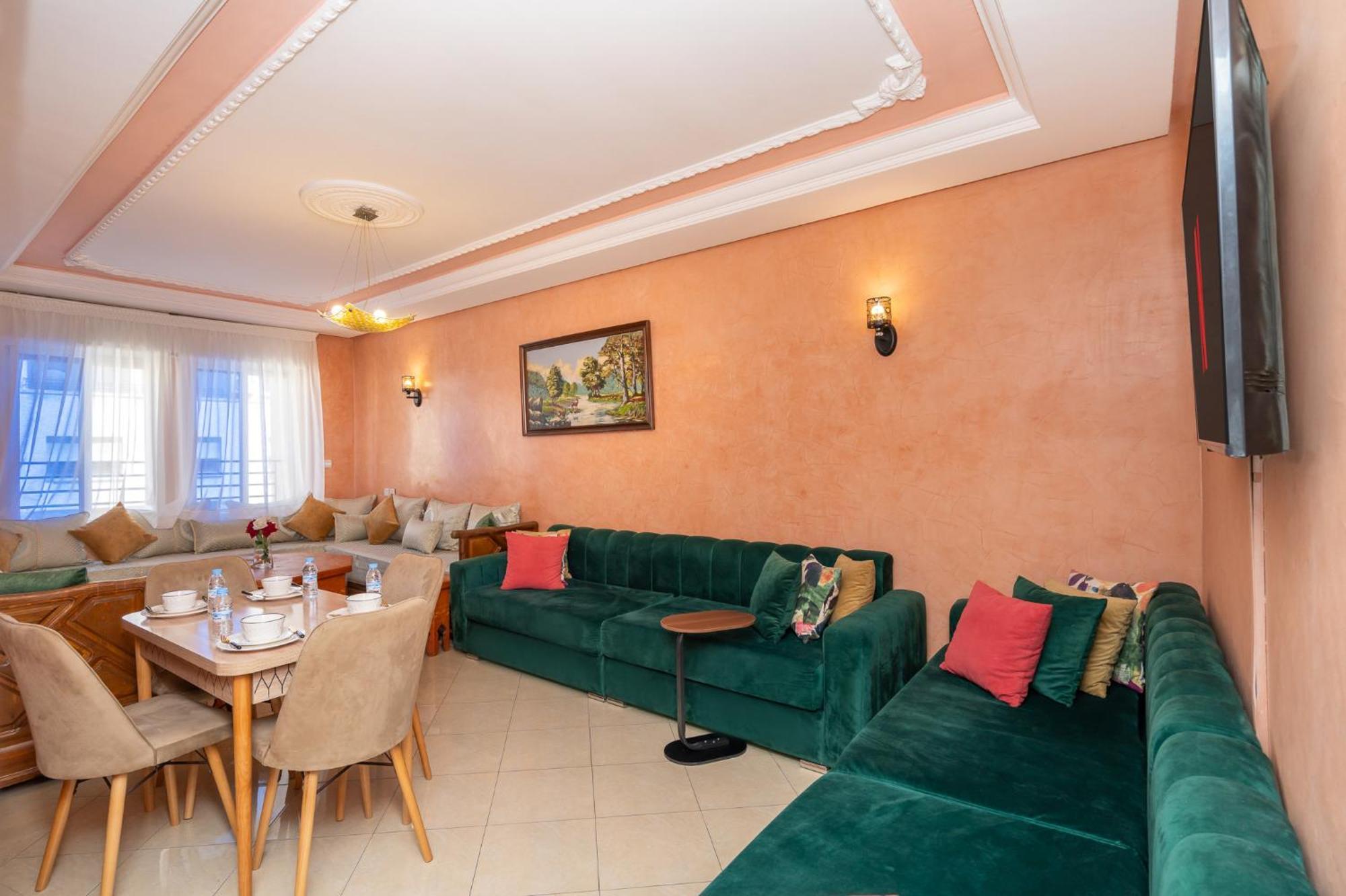 טנג'יר Appartement 2 Chambres Pres De La Corniche מראה חיצוני תמונה