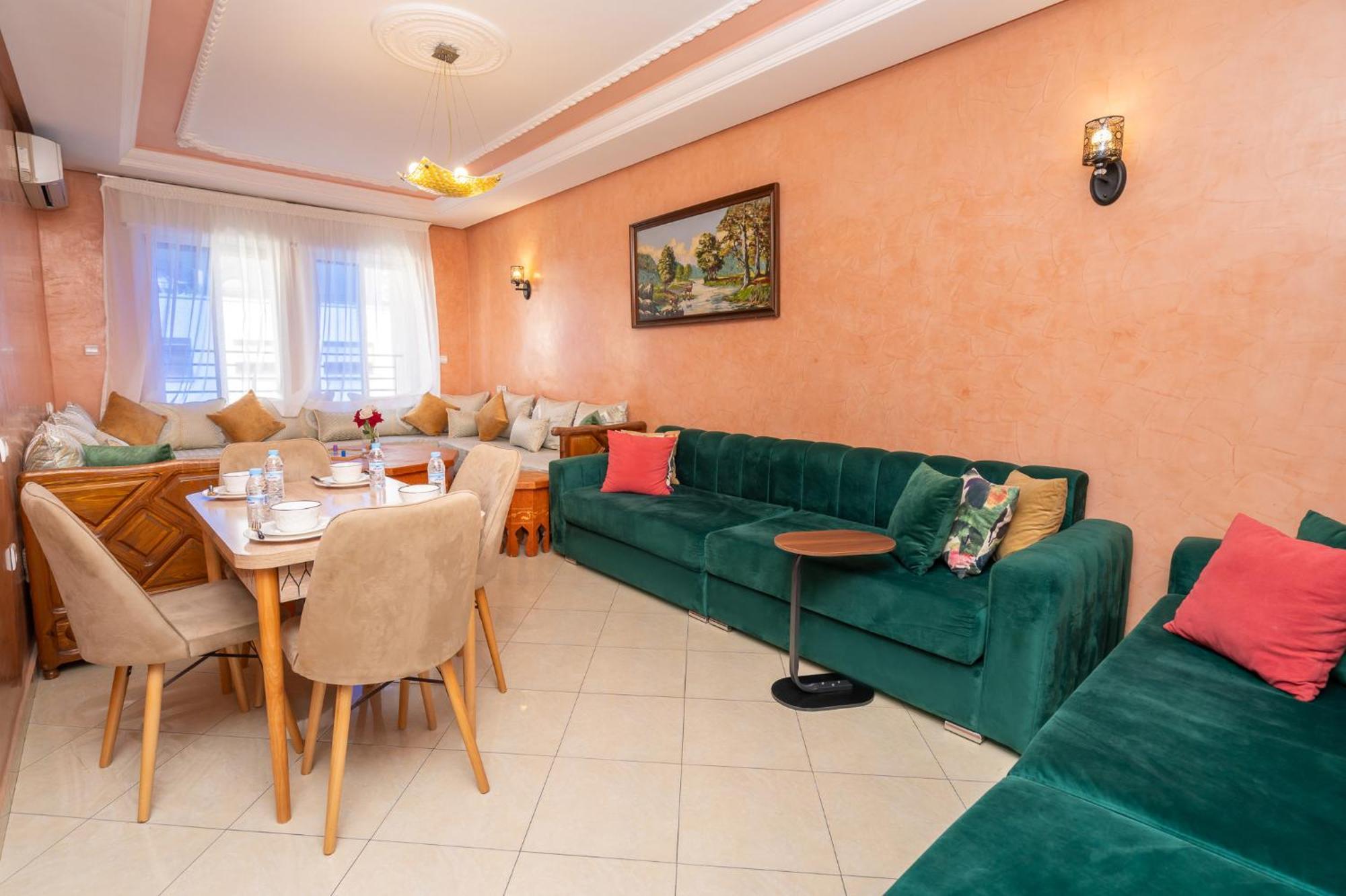 טנג'יר Appartement 2 Chambres Pres De La Corniche מראה חיצוני תמונה